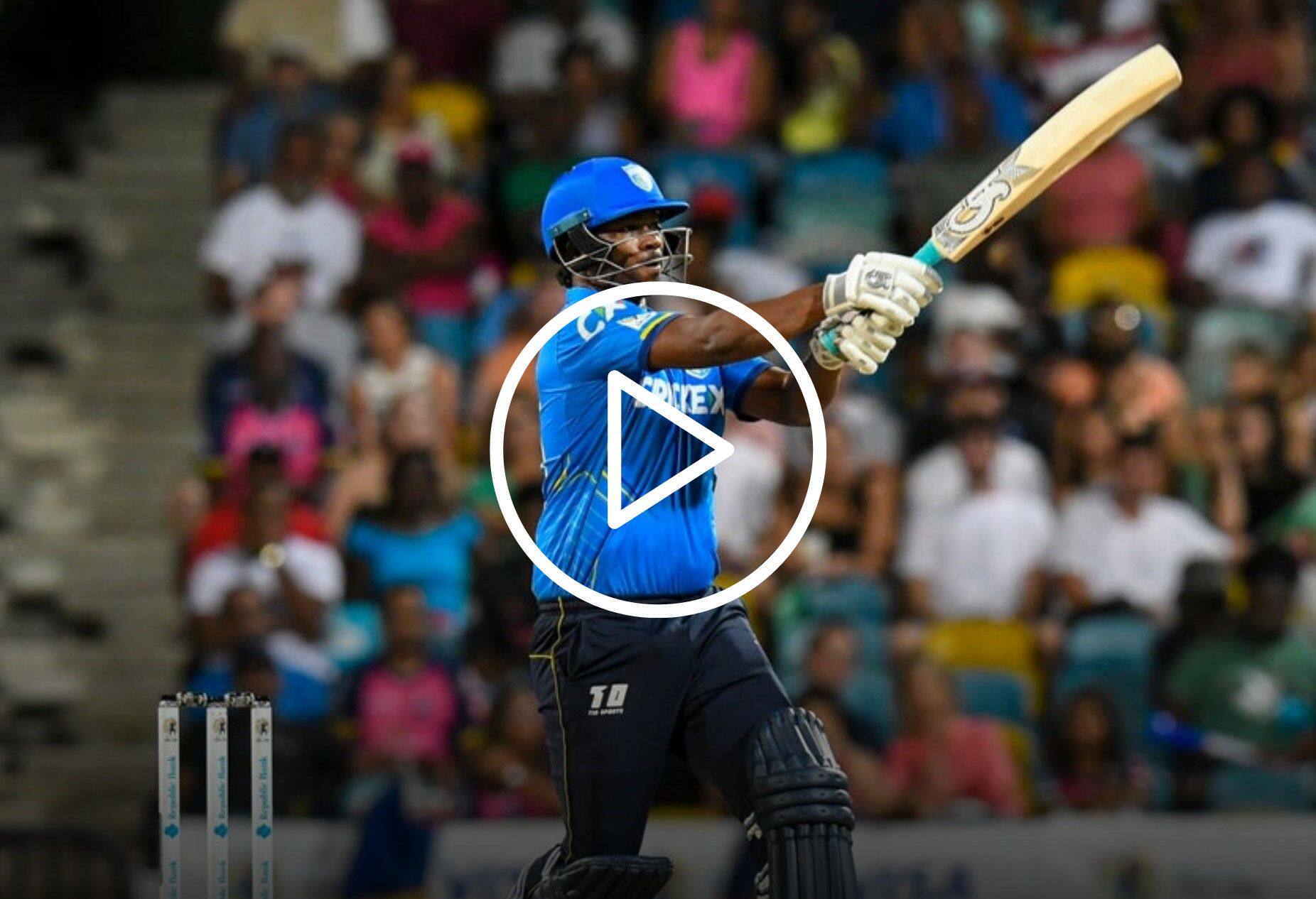 [Watch] Johnson Charles Goes Berserk With Match Winning 5 Sixes in CPL 2023